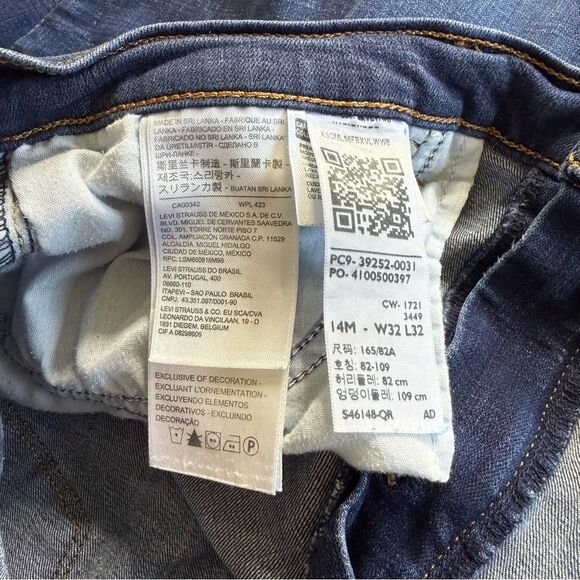 Levi’s Classic Bootcut Jeans Blue Sz 14 - Picture 14 of 16